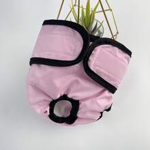 可调节宠物狗生理裤，卫生短裤，防止骚扰，发情，月经 - 彩色 - 查看 5