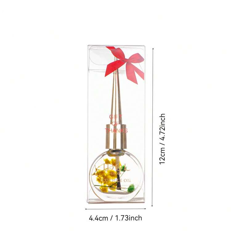 IDOL COLOR 指甲及角质层护理油，0.47 液盎司/14 毫升 - 低敏配方，富含维生素 E、牛油果油、甜杏仁油和荷荷巴油，滋养角质层 - 软化老茧，改善干燥粗糙的肌肤 - 适合所有肤质，必备指甲护理 | 精致包装 | 角质层滋养油 - 無色 - 查看 6