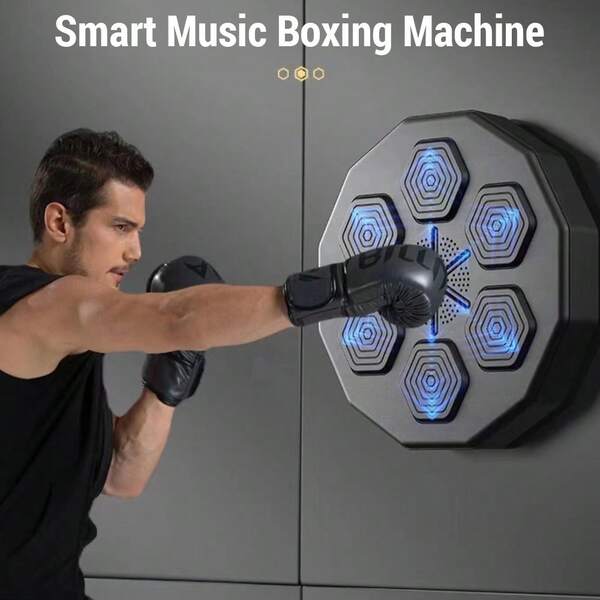Pared Electrónica Target Sandbag Entrenamiento Música Boxeo