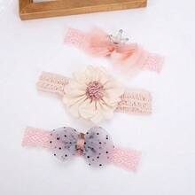 6 Pieces Cute Baby Headband Set, Hair Accessories For Girls And Toddlers, Headwear For Infants