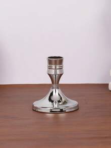 قطعة واحدة/مجموعة واحدة من حامل الشموع الفضي الفاخر بالطراز الشمالي، حامل شموع فاخر للمائدة، شموع على الطراز العثماني للاستخدام في حفلات الزفاف الراقية، وتزيين طاولات الحفلات والأعياد والكريسماس، ديكور شموع متعدد الاستخدامات بطراز بوهيمي أنيق لحفلات، وعشاء بالشموع، وأعياد الميلاد، وحفلات الفنادق، وديكور المنزل