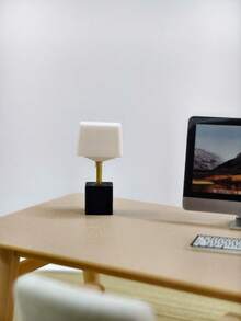 1 pièce Lampe de maison de poupée miniature : Modèle de lampe miniature réaliste, décoration de maison, modèle de lampe de chevet, modèle de décoration de bureau pour étude, chambre à coucher, bureau - Multicolore - Voir 17