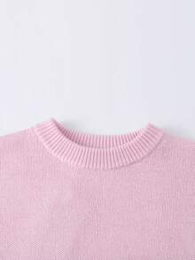 Annil Children's Clothing For Girls, Girls, Boys, Boys, Adults, Teenagers, Round-Neck Long-Sleeved Knitted Sweaters, Fair Island Jacquard Fashionable Loose Sweaters For Winter