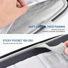 DANYCASE 11-13 英寸平板电脑保护套,带衬垫的平板电脑保护套,兼容 iPad 10 代/11 代(10.9 英寸)、iPad Pro 11 英寸、12.9 英寸、iPad 7 代/8 代/9 代(10.2 英寸)等型号,华硕 - 彩色 - 查看 5