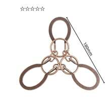 1件加大码锌合金IQ解开锁套装，9环益智玩具，孔明/鲁班锁，机关盒，66+脑筋急转弯高难度解锁玩具，多级逃脱游戏玩具，迷宫解锁，蛇嘴逃脱解锁，魔嘴逃脱，金字塔解锁，笼子逃脱解锁，魔环，爱情锁，颜色图案随机 - 彩色 - 查看 10