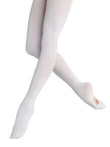 [60D 芭蕾紧身裤] 60D 可变换芭蕾破洞瑜伽紧身裤，女款，弹力破洞舞蹈裤，舞蹈长袜 1 双 - 彩色 - 查看 5