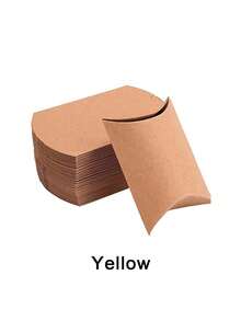 50 cái Gối Hình dạng Giấy Kẹo hộp Cho đám cưới , Đồ trang sức , Thủ công , Bao bì quà tặng Và Lưu trữ , Tiệc sinh nhật Đồ trang trí - Nhiều màu - Xem 11