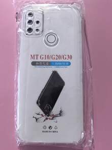 1 件透明手机壳适用于 Moto、OnePlus、Nothing 系列，简约纯色手机保护套，轻巧防摔 TPU 外壳（军用级防摔保护）防水防震防刮 - 無色 - 查看 18