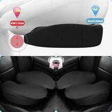 1pc/2pcs Durable & Comfortable Memory Foam Luxury Seat Cushion, Unique Design To Relieve Sitting Bone, Coccyx And Tailbone Pain, Suitable For Car, RV, Office Chair, Sofa