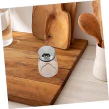 Caja de especias, botella de vidrio, dispensador de especias de cocina, bandeja para empanizar, coctelera, botella de especias, tarro de especias para acampar