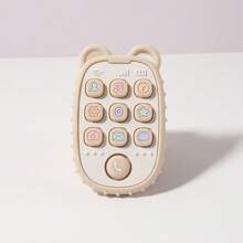 Baby Silicone Squeeze Teether, Infant Chewable High Temperature Sterilizable Pacifier Teething Toy - Multicolor - View 12