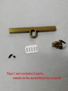 Încuietoare metalică vintage pentru geantă, buton cu răsucire, pentru geantă DIY, poșetă din piele, accesorii elegante aurii pentru geantă, accesorii lucrate manual (patru culori din care puteți alege)