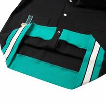 Puma Collegiate Style Knit Windproof Warm Casual Jacket Unisex - Black - View 5