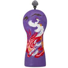 Sarung Putter Kayu Bertema Phoenix yang Cerah - Perlengkapan Pelindung Multi-Lapisan Eksklusif Premium | Ideal Untuk Penggemar Golf & Kolektor Barang Legendaris - Purple - View 12