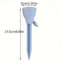 5-Pack Self-Watering Spikes – Adjustable Drip Irrigation Kit For Indoor & Garden Plants | No Battery Needed | Universal EU/US Bottle Thread Compatibility | Slow-Release Watering System For Vacation & Busy Plant Owners - Blue - View 4