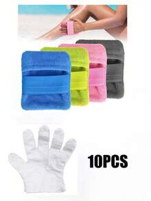 Sand Remover, Sand Removal Bag, Powder Bag Sand Brush, Suitable For Beach Vacation Camping Essentials (Talcum Powder Not Included) - Multicolor - View 3