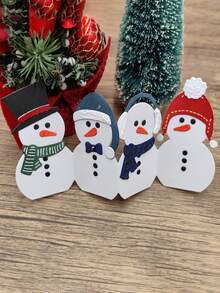 Christmas + Christmas Snowman 1 Set Metal Cutting Knife Mold Cutting Mold DIY Paper Card Craft For Cutting And Pasting Thin Sheets, Greeting Card Craft Decoration, Decorative Embossing, Home Project Making Tools Carbon Steel Mold Home Decor Christmas Decorations Room Decor