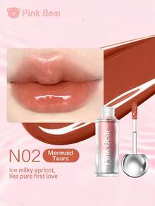 Pink Bear N02 Mermaid Tears. Ice Milky Apricot,Like Pure First Love