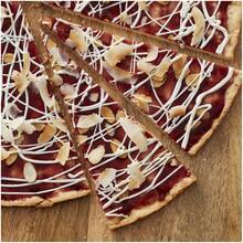 Premium Large Non-Stick Pizza Pan Steel 16 Inch Durable Oven  Heat Resistant Ideal Homemade Frozen Dessert Pizzas Appetizers