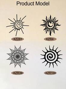 Arte de parede de metal com explosão de sol boêmio, 1 peça de decoração de parede com explosão de sol com orientação transversal, placa de praia para áreas internas e externas, arte à beira da piscina, frontões de parede de metal sem energia, sem penas, decoração para casa, decoração de quarto, presentes de decoração de parede, aniversário, formatura, decoração de cozinha