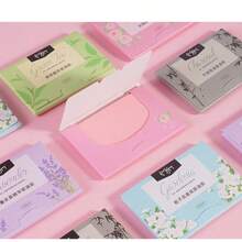 200PCS Scented Oil Blotting Paper For Face – Green Tea, Rose & Lavender – Portable Oil Absorbing Sheets For Oily Skin, Shine Control & Pore Care – Makeup & Skincare Essential For All Skin Types - 薄荷綠-200pcs - 查看 6