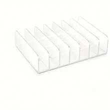 Organizador Transparente de DVD/CD que Ahorra Espacio - Soporte de Almacenamiento de Fácil Visualización para Entretenimiento en Casa y Oficina, Regalo de Navidad Perfecto - Blanco - Ver 6