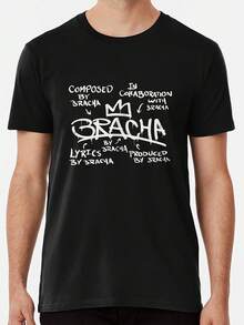 3RACHA Kpop Inspired Trio Graphic Tee, Unisex Tee Shirt For Men& Women - màu đen - Xem 2