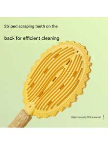 宠物榴莲按摩梳猫毛脱毛梳猫毛清洁刷梳多功能刮毛器毛刷 - 彩色 - 查看 5