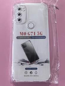 1 件透明手机壳适用于 Moto、OnePlus、Nothing 系列，简约纯色手机保护套，轻巧防摔 TPU 外壳（军用级防摔保护）防水防震防刮 - 無色 - 查看 56