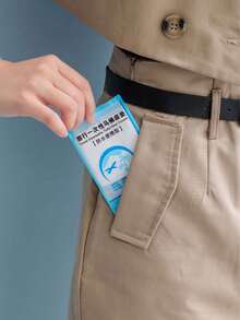 一次性塑料马桶座套防水防滑独立包装，适用于旅行，马桶座圈保护套，适用于幼儿如厕训练，孕妇妈妈，成人旅行一次性马桶座套独立包装，适合儿童如厕训练和成人，公路旅行 - 無色 - 查看 11