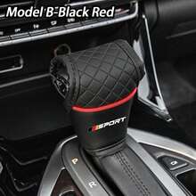 PU Leather Car Shift Handle Cover Gear Lever Decor Protective Cover For Audi For BMW For Mercedes Benz For VW For - one-size - View 26