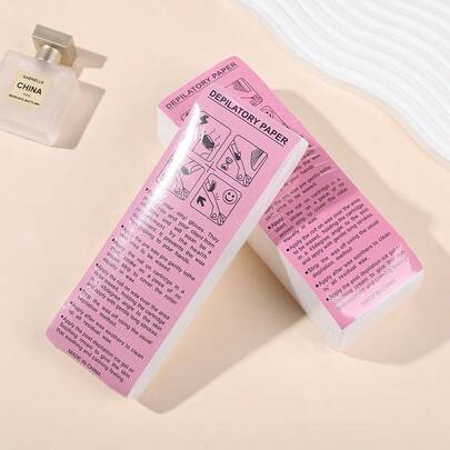 50片/100片/200片装脱毛蜡纸，脱毛配件，理发沙龙美发产品及配件，美容旅行必需品，优雅的欧式风格，现代风格，生日派对，秋季元素，中东国庆节，万圣节