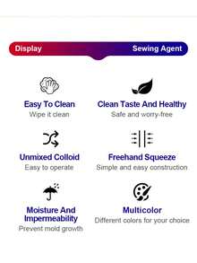 1pc Ceramic Tile Grout Filler, Waterproof & Mold-Resistant, White Grout Sealant For Kitchen & Bathroom