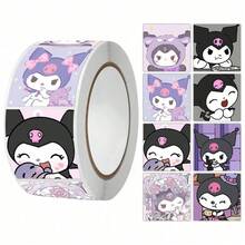 Sanrio 500pcs/Roll Sticker Pack: Hello Kitty, Melody & Friends, Matte Glitter, Self-Adhesive For Creative DIY, Gifts & Party Favors Decorative Handbook Stickers Tape Expression Cute Cartoon Birthday Gift Christmas Decorations Halloween Spring Festival Thanksgiving Gift Party Favor