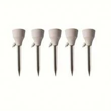5-Pack Self-Watering Spikes – Adjustable Drip Irrigation Kit For Indoor & Garden Plants | No Battery Needed | Universal EU/US Bottle Thread Compatibility | Slow-Release Watering System For Vacation & Busy Plant Owners - trắng - Xem 3