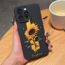 时尚黑色眼球设计TPU手机壳，兼容苹果和红米系列机型，是送给情侣、女朋友、女儿、青少年的绝佳礼物。 - 黑色 - 查看 1