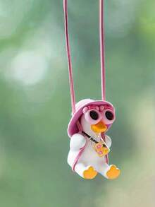 Cute Little Yellow Duck, Little Yellow Chicken, PVC Material, Multiple Styles To Choose From, Car Decorations, Room Decorations, Gifts For Birthday Friends And Mothers - Multicolor - View 4