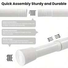 磁性折叠门帘，折叠门帘，室内门帘套装，适用于卧室、客厅，含窗帘杆，四季皆宜 - 彩色 - 查看 5