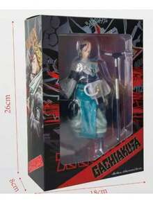 1个动漫角色手办桌面摆件，红莲迦楼罗手办雕像，适用于桌面、电脑、汽车、卧室、客厅，动漫收藏礼品 - 彩色 - 查看 8