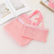 New Makeup Bag Organizer, Small Portable Handheld Toiletry Bag, Multi-Function Mesh Pouch Wholesale,Pouch,Makeup Pouch,Travel Essential - Multicolor - View 11