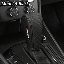 PU Leather Car Shift Handle Cover Gear Lever Decor Protective Cover For Audi For BMW For Mercedes Benz For VW For - one-size - View 48