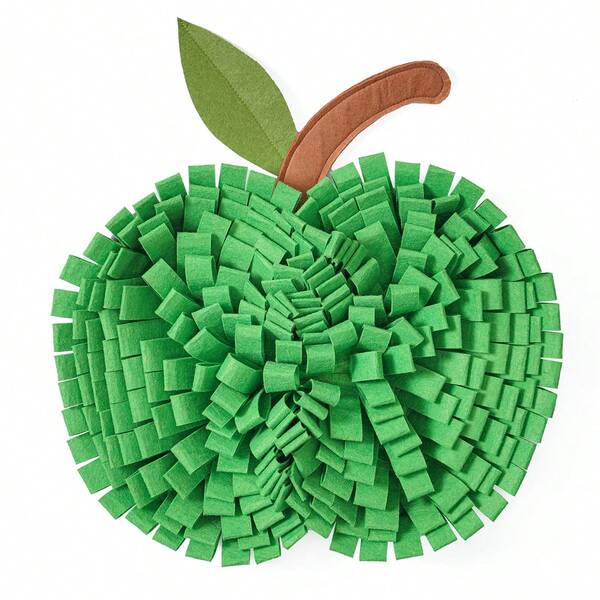 Duftiges und intelligentes Vergnügen - Interaktive Schnüffelmatte speziell für apfelförmige Hunde entwickelt