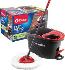 EasyWring Microfiber Spin Mop And Bucket Cleaning System - 旋轉拖把和水桶清潔系統 - 查看 12