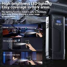 Mini Fan, 990,000 RPM Electric Portable Air Dust Collector, Mini Blower, Equipped With 2 Rechargeable 2000mAh Batteries, For Cleaning Keyboards, Computers, Cars, And Homes.