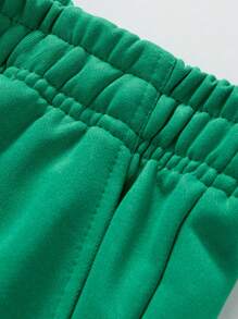 Calça Casual Masculina de Perna Larga