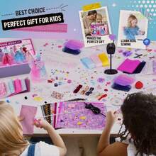 Fashion Designer Kit For Girls With 6 Mannequins - Arts And Crafts Kit- Sewing Kit For Girls Doll Accessories DIY Set Creativity DIY Arts & Crafts Toys With Mannequins Gift For 6-8 8-12 Year Old-Gifts For Teen Christmas Girls - Multicolor - View 5