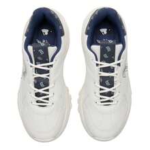 MLB Unisex Casual Shoes BIGBALL CHUNKY DENIM MONOGRAM, Comfortable Daily Commute Travel Sports Leisure Sneakers - Navy Blue/white - View 4
