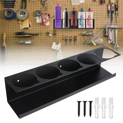 Carbon Steel Spray Can Holder Aerosol Storage Rack Van Racking Workshop Garage