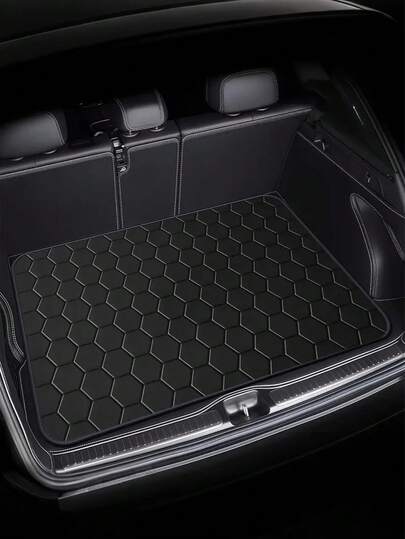 1 Pieza Alfombra para Maletero de Coche - Apta para SUV, Sedanes, Camionetas - Protector de Asiento Trasero Antideslizante, Alfombra de Coche Fácil de Limpiar para Mascotas, Equipaje y Comestibles - Compatible con la Mayoría de Vehículos, Accesorio de Coche Amigable con Mascotas, Material Fácil de Limpiar