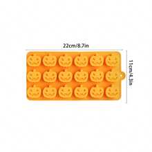 Ghost Silicone Mold, Ghost Chocolate Candy Molds Halloween Silicone Molds For Jelly, Chocolate, Candy, Gummy, Crayon, Resin - Multicolor - View 9